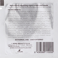 GIFT! Nourishing & Repairing Night Cream - Gemma's Dream Repair DNA Stem Cells Cream (sample) — photo N2