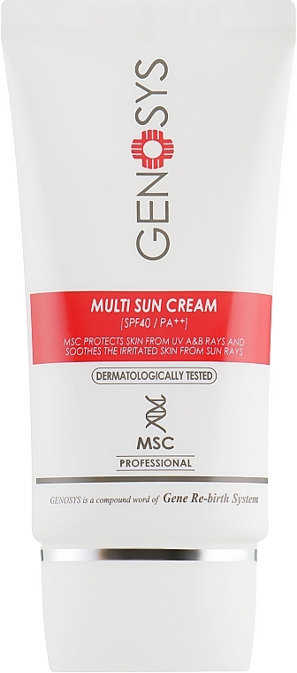 Facial Sunscreen - Genosys Multi Sun Cream SPF40 — photo N17