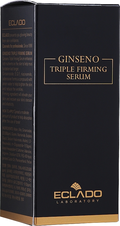 Firming Serum - Eclado Laboratory Ginseno Triple Firming Serum — photo N2