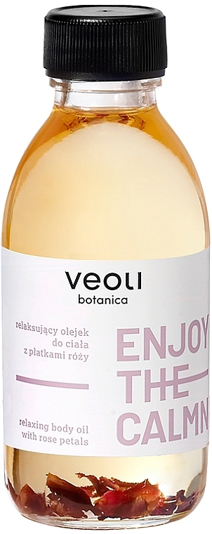 Veoli Botanica - Enjoy The Calmness Relaxing Body Oil with Rose Petals  — photo N2