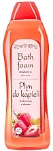 Fragrances, Perfumes, Cosmetics Bubble Bath "Strawberry & Aloe Vera" - Naturaphy Strawberry & Aloe Vera Bath Foam