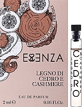 GIFT! Essenza Milano Parfums Cendarwood And Cashmere - Eau de Parfum (sample) — photo N1