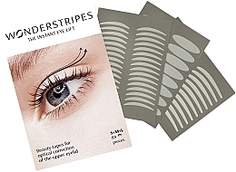 Silicone Lash Tapes, S/M/L, 84 pcs - Wonderstripes The Instant Eye Lift Size S + M + L — photo N2