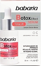 Face Lifting Serum - Babaria Botox Effect Total Lift Serum — photo N2