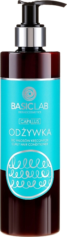 Curly Hair Conditioner - BasicLab Dermocosmetics Capillus  — photo N2