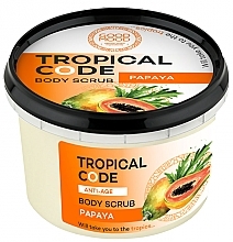 Papaya Body Scrub - Good Mood Tropical Code Body Scrub Papaya — photo N2