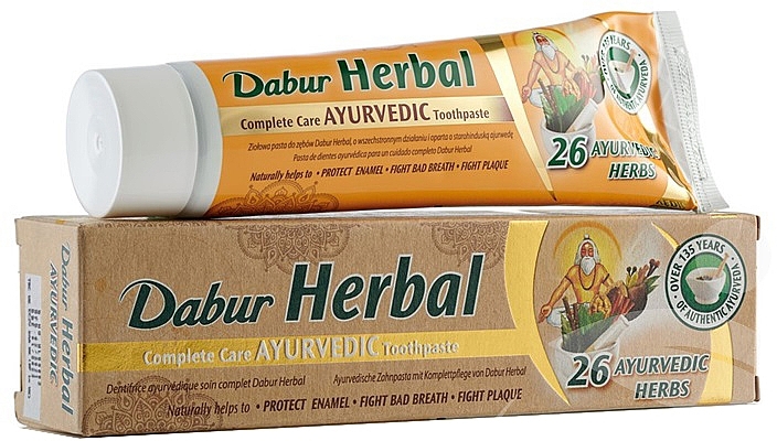 26 Ayurvedic Herbs Toothpaste - Dabur Herbal Toothpaste — photo N1