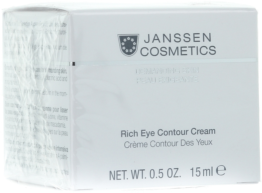 Nourishing Eye Cream - Janssen Cosmetics Rich Eye Contour Cream — photo N1