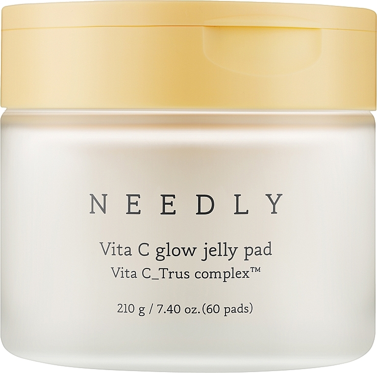 Moisturizing Toner Pads for Glowing Skin - Needly Vita C Glow Jelly Pad — photo N1