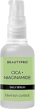 Fragrances, Perfumes, Cosmetics CICA + Niacinamide Daily Face Serum - BeautyPro Cica + Niacinamide Blemish Control Daily Serum