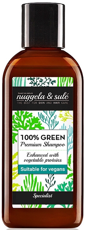 Hair Shampoo - Nuggela & Sule 100% Green Shampoo — photo N1