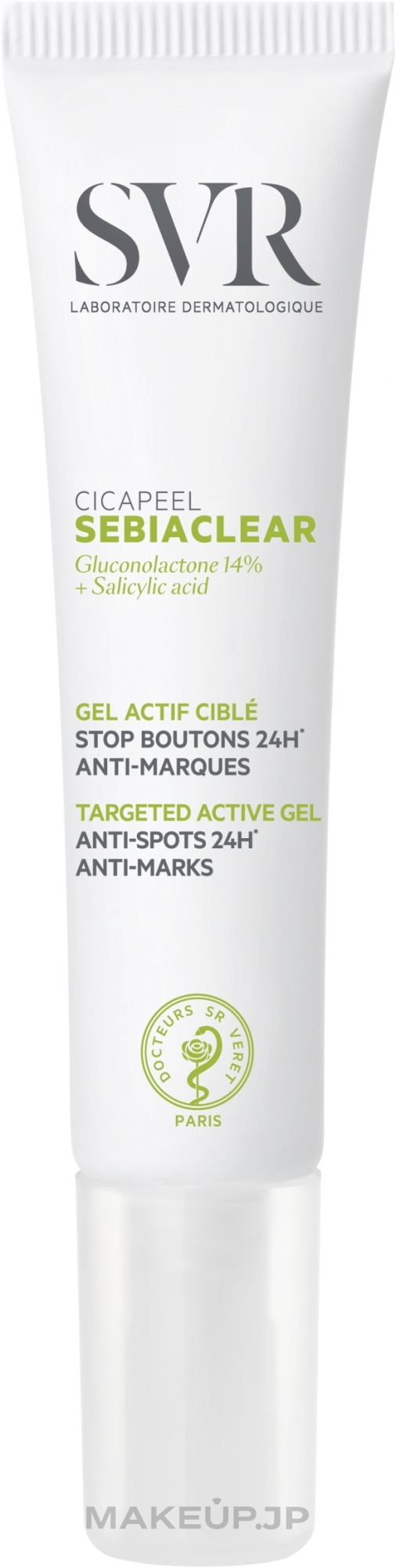 Oily & Acne-Prone Skin Gel - SVR Sebiaclear Cicapeel  — photo 15 ml