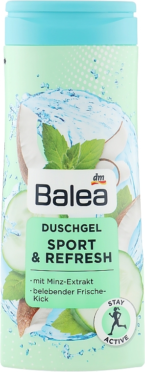 Sport & Refresh Shower Gel - Balea Sport & Refresh Duschgel — photo N2