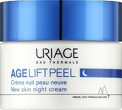 Fragrances, Perfumes, Cosmetics Night Face Cream - Uriage Age Lift Peel New Skin Night Cream