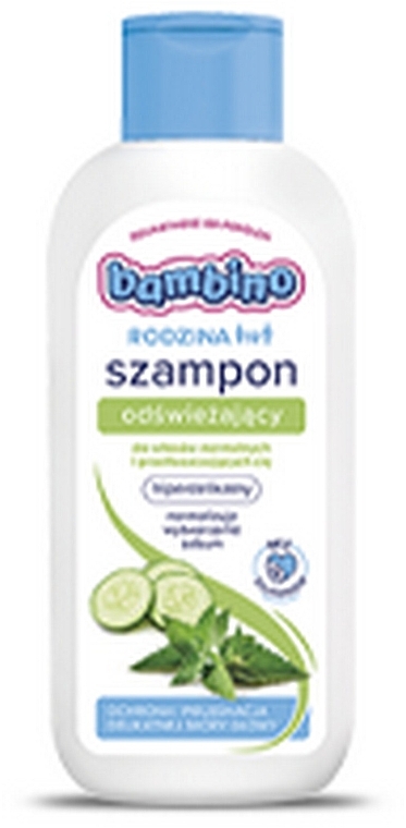 Refreshing Shampoo for Normal & Oily Hair - Bambino Family Refreshing Shampoo — photo N1