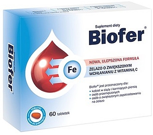 Iron Food Supplement - Orkla Biofer — photo N1