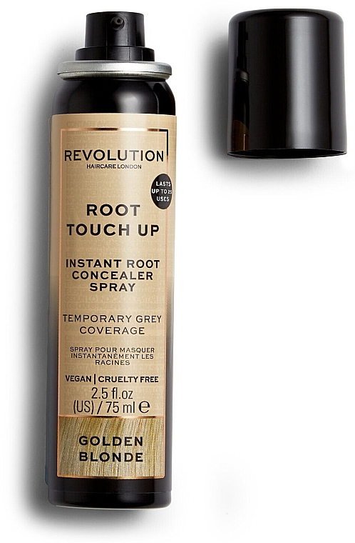 Root Touch Up Spray - Makeup Revolution Haircare Root Touch Up Spray — photo N2