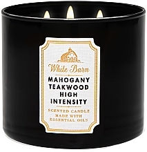 Fragrances, Perfumes, Cosmetics Bath And Body Works Mahogany Teakwood High Intensity 3-Wick Candle - Perfumed Candle