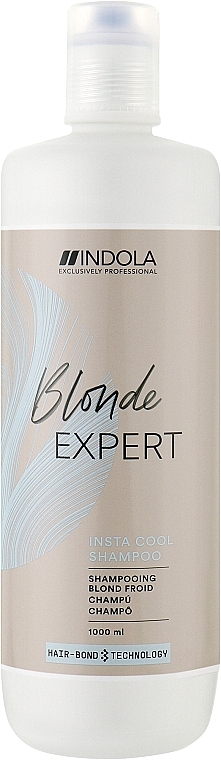 Cold Blonde Shampoo - Indola Blonde Expert Insta Cool Shampoo — photo N6