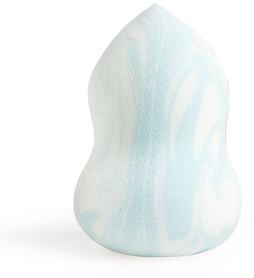 Makeup Sponge, green - IDC Institute Blending Marble Sponge — photo N1