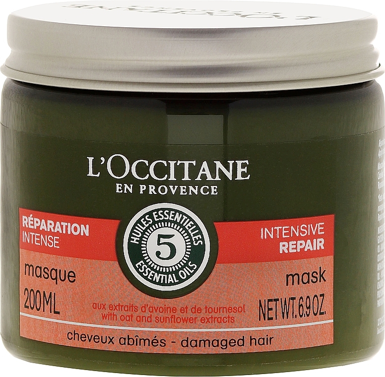 Hair Mask "Intensive Repair" - L'Occitane Aromachologie Repairing Mask — photo N1