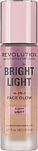 Concealer & Highlighter - Makeup Revolution Bright Light Face Glow — photo N2