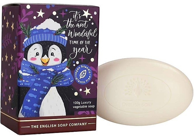 Penguin Soap - The English Soap Company Christmas Penguin Mini Soap — photo N1