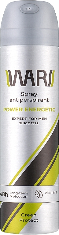 Antiperspirant Vitamin E Spray - Wars Expert For Men Energetic Green Protect — photo N1