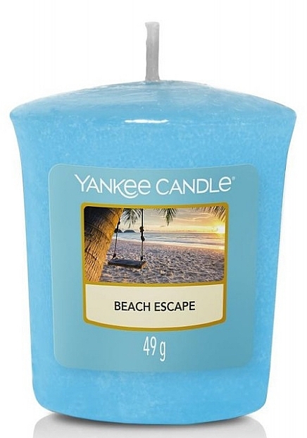 Scented Candle - Yankee Candle Beach Escape Votive Candle — photo N1