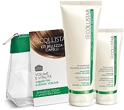 Fragrances, Perfumes, Cosmetics Set - Collistar Special Perfect Hair Travel Kit (shmp/100ml+mask/50ml+bag))