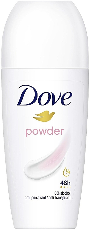 Deodorant - Dove Powder 48H Deodorant Roll-On — photo N1