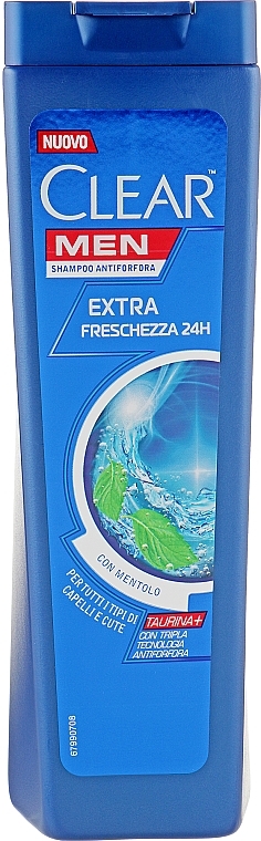 Anti-Dandruff Men Shampoo with Menthol & Eucalyptus 'Icy Freshness' - Clear Vita Abe — photo N1