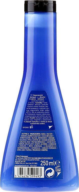 Thin Damaged Hair Shampoo - L'Oreal Professionnel Pro Fiber Re-Create Shampoo — photo N2