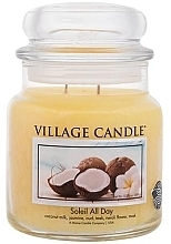 Scented Candle in Jar - Village Candle Soleil All Day — photo N1