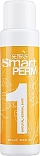 Fragrances, Perfumes, Cosmetics Chemical Perm - Sensus Smart Perm 1 Natural-Normal Hair