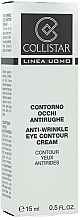 Fragrances, Perfumes, Cosmetics Eye Cream - Collistar Anti-Wrinkle Eye Contour