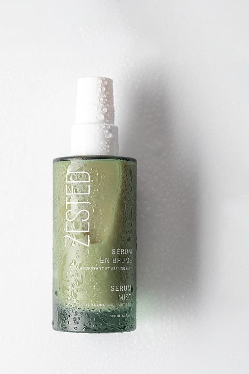 Multifunctional Face Mist Serum - Zested Hydrating And Sanitizing Serum Mist — photo N2