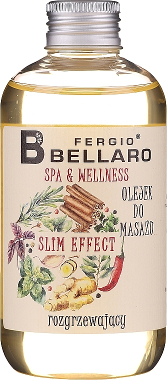 Massage Oil - Fergio Bellaro Massage Oil Slim Effect — photo N1