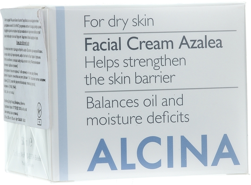 Face Cream Azalea - Alcina T Facial Cream Azalea — photo N1