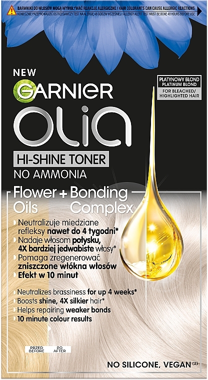 Hair Toner - Garnier Olia Hi-Shine Toner — photo N1