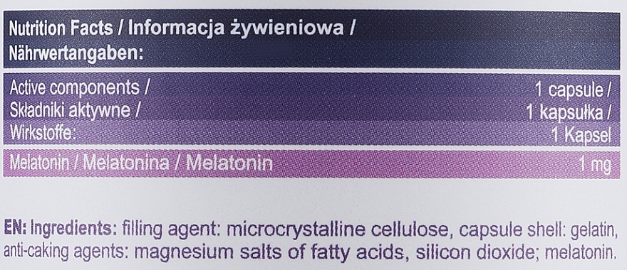 Melatonin Dietary Supplement - Allnutrition Adapto Melatonin — photo N4