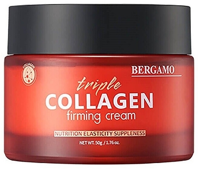 トリプルコラーゲン ファーミング フェイスクリーム - Bergamo Triple Collagen Firming Cream — photo N2