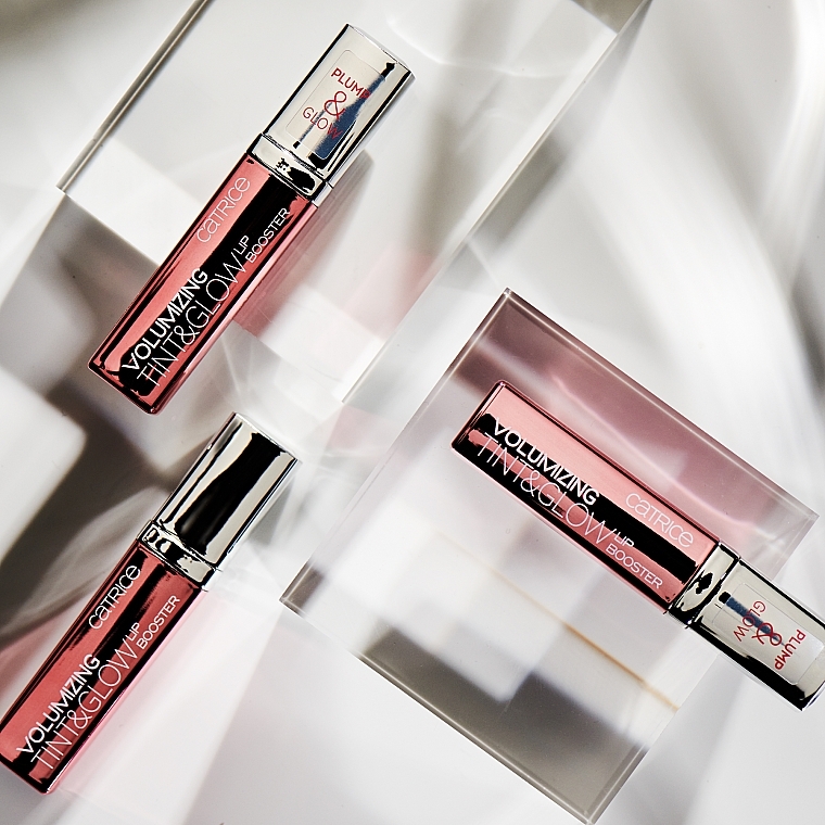 Volumizing Lip Gloss - Catrice Volumizing Tint & Glow Lip Booster — photo N8