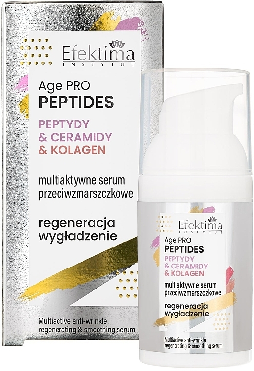 Multiactive Regenerating & Smoothing Anti-Wrinkle Serum - Efektima Age PRO Peptides Multiactive Anti-Wrinkle Regenerating & Smoothing Serum — photo N1