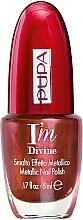 Fragrances, Perfumes, Cosmetics Metallic Nail Polish - Pupa I'm Divine Metallic Nail Polish