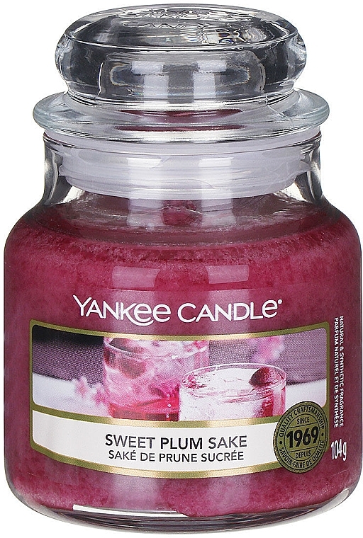 Scented Candle "Sweet Plum Sake" - Yankee Candle Sweet Plum Sake — photo N4