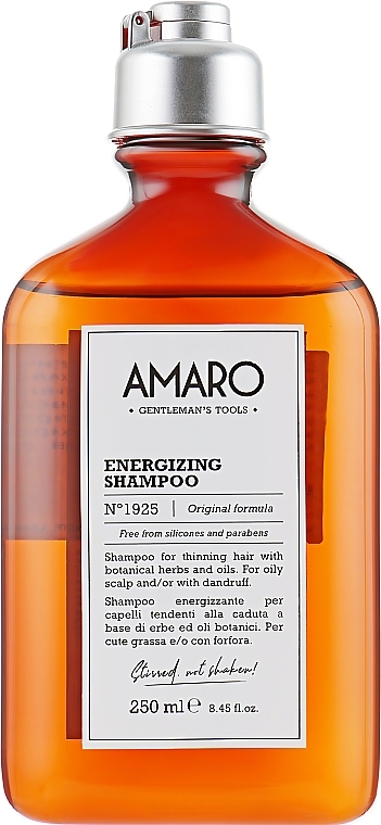 Energy Shampoo - FarmaVita Amaro Energizing Shampoo — photo N1