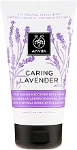 Fragrances, Perfumes, Cosmetics Moisturizing & Soothing Lavender Body Cream for Sensitive Skin - Apivita Caring Lavender Hydrating Soothing Body Lotion