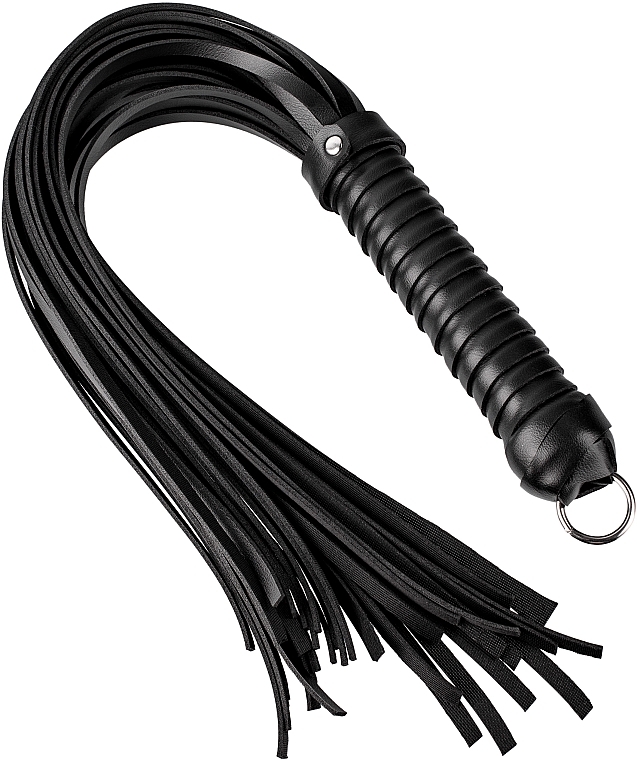 Role-Play Whip 'Good Girl', black - MAKEUP Women’s PU Leather Flogger Whip — photo N1