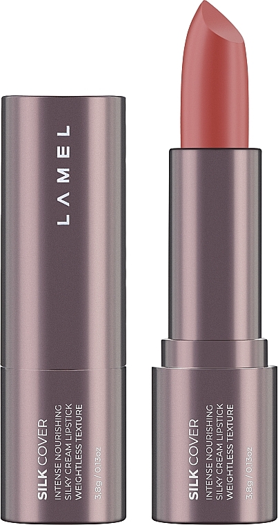 Lipstick - LAMEL Make Up Silk Cover Silky Cream Lipstick — photo N1